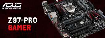 MB+CPU+RAM; Asus Z97-Pro Gamers, i7-4770, 32GB DDR3 - 3