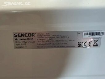 Mikrovlná trouba SENCOR - 3