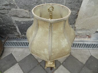 Stolní lampa starožitní. Mosaz. - 3