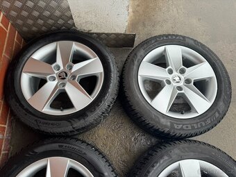 Alu 16" 5x112 škoda ILIAS zimní 82% O3, TOP - 3