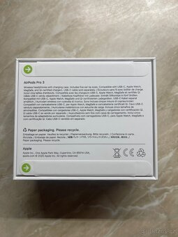 Apple AirPods Pro (3. generace) – nové, nerozbalené - 3