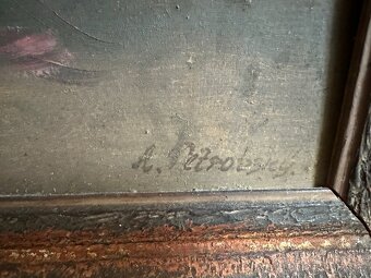 Obraz plátno A. Petrovský ?? Kytice - 3