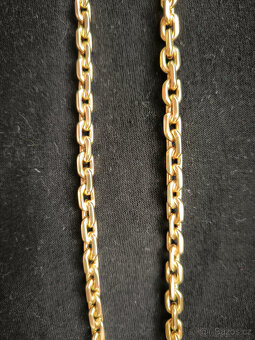 Zlatý řetěz 14 k anker - 3