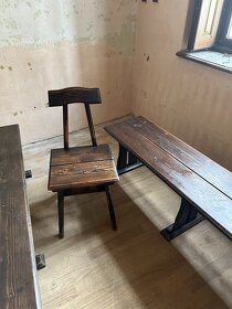 Stoly,lavice a židle - 3