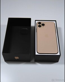 iPhone 11 Pro Max Gold KONDICE BATERIE 100% TOP - 3