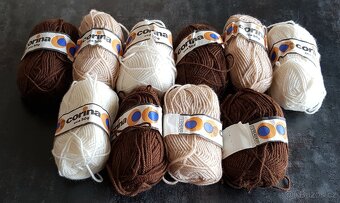 Pletací příze – klubíčka Corina (10x50 g) - 3