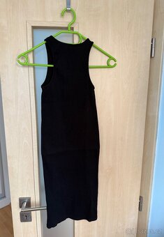 Černé úzké dívčí šatičky, H&M, vel. XXS. - 3