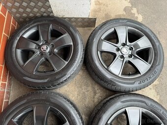 Alu 16" 5x112, Škoda "Crateris Atracit " pneu 70% , TOP - 3