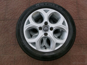 Letní sada alu originál Citroen 4x108 6Jx16 ET22 9687753077 - 3