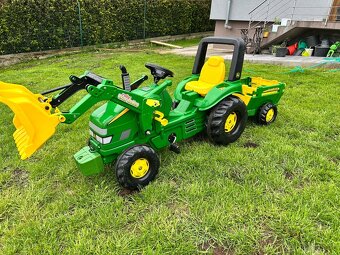 Detsky šlapaci traktor John Deere - 3
