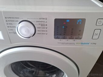 Samsung úzká 40cm A+++ na 6kg prádla stará 3 roky jako nová - 3