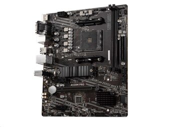 MSI MB Sc AM4 A520M PRO, AMD A520, VGA, 2xDDR4,mATX - chybí - 3