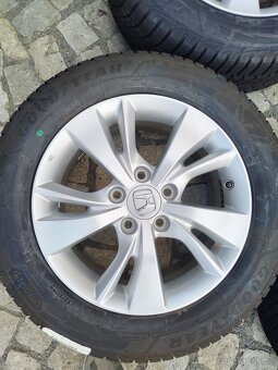 HONDA HR-V orig al. disky 5x114,3 + 215/60/16 ZIMA - 3