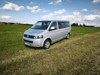VW Caravelle T5 long 4x4 8míst MANUÁL 2x šoupačky - 3