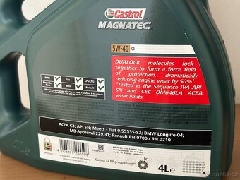 Castrol Magnatec C3 5W-40 4L - 3