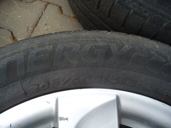 SADA ALU KOL 16 5x114,3 KIA ET 41 LETNÍ PNEU 205/60R16 - 3
