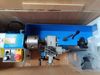 Nový VEVOR mini soustruh na kov MT2 550W - 3