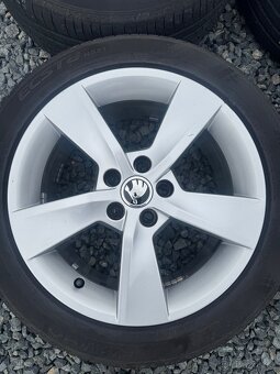 Alu letní sada Škoda 5x100 215/45 r16 - 3