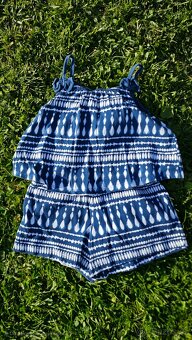 Set krátký overal a lehké kalhoty F&F vel.92(18-24m) - 3