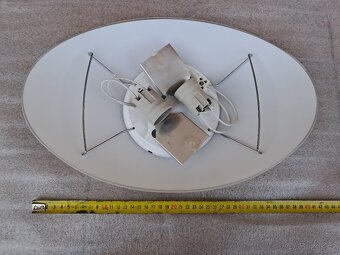 Stropní svítidlo OVAL/30/B 2xE27/60W/230V - 3