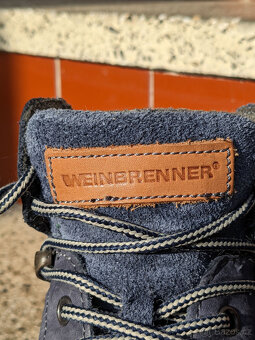 Pánské kožené kotníkové boty Weinbrenner vel. 42 - 3