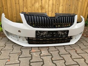 Přední nárazník Octavia 3,III bílý LF9E, 9B9B,1026 - 3