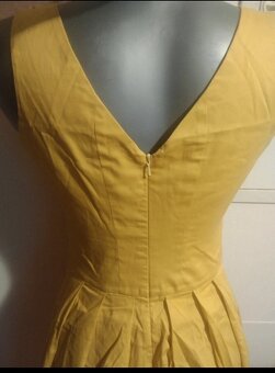 Žluté šaty vel.38 - 3