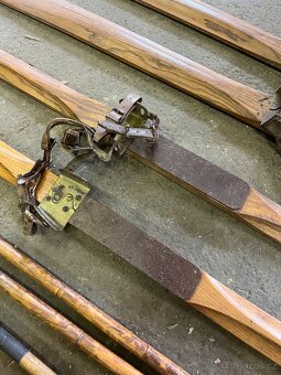 Dřevěné lyže - 3