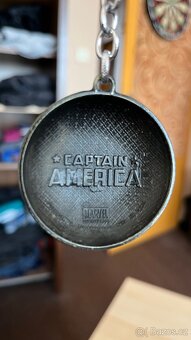 Přívěsek Marvel Captain America + redukce USB C/lightning - 3