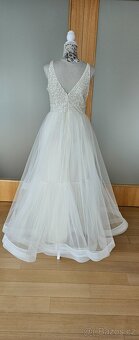 Krásné nové princeznovské svatební šaty -m/l - 3