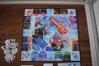 Hra Monopoly junior Frozen - 3