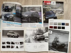 Subaru Forester prospekt a časopis - 3