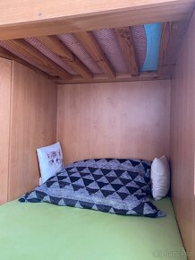 Dětská dvoupatrová, rohová postel - 3
