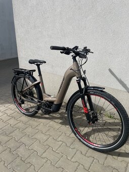 Nové elektrokolo HAIBIKE Trekking 8 Low i750 Wh - hnědá barv - 3