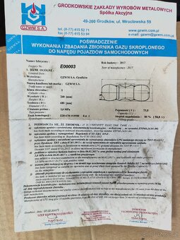 LPG nádrž GZWM 680/240 73,5l - 3