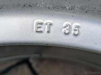 4x alu disky 6½Jx15 H2 ET35 + zimní pneu – Škoda, VW, Seat - 3