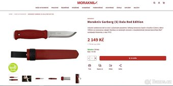Outdoor nůž Morakniv Garberg (S) Dala Red Edition - 3