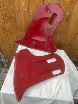 Prodám Jawa Čz kývačka plechy přes motor jak nové - 3