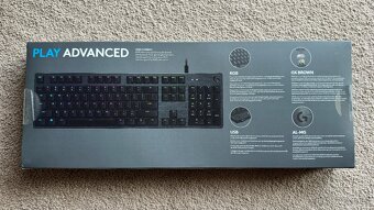 Logitech G512 Carbon BROWN spínače - 3