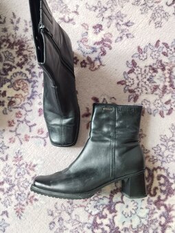 Dámské nízké kotníkové kozačky, vel. 39, Tamaris - 3