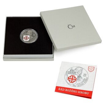 Stříbrná medaile Rytířské řády - Řád Božího hrobu stand - 3