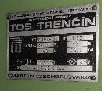 Sústruh SUI 80/4000, 32000€ - 3
