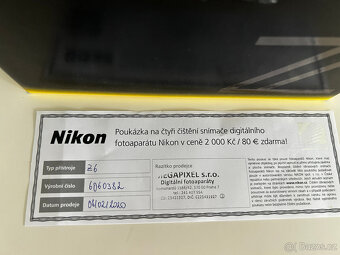 Nikon Z6 tělo výborný stav - 3