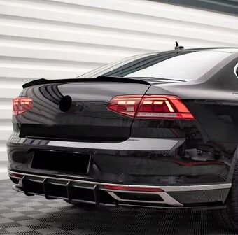 Zadní spoiler s nástavbami na VW passat B8 2020 - 3