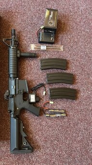 Airsoftová zbraň M4 CQBR Sportline (Gen.2) - černá - 3