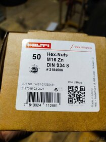 Matky HILTI M10,M12,M16,M20 - 3