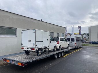 Dvojvlek Double vlek Dvojplato autopřepravník 9x2,1 - 3
