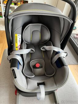 Autosedačka vajíčko Britax Romer šedá premium line +základna - 3