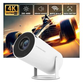 Projektor PRO 4K Android 11 - bílý - 3