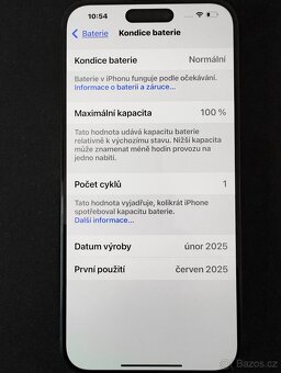 iPhone 15 Pro Max 512 GB – jako nový, po výměně vnitřností, - 3